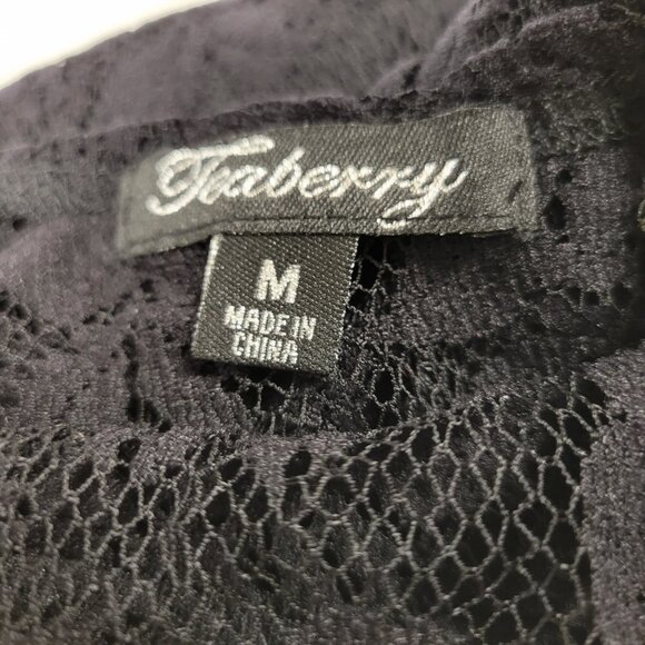 BLACK Lace Long Sleeve See Through Dress Sizes S M L XL - NWOT - Picture 5 of 12